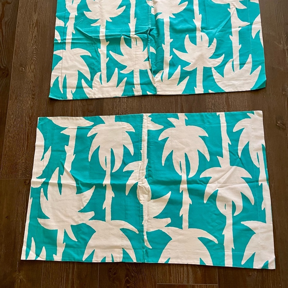 Tropical Palm Tree Print pillow cases 20/35 inches - Picture 5 of 7